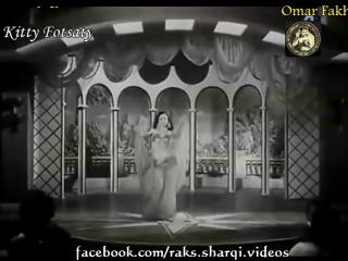 kitty fotsaty - film khallik maa allah 1954 (by omar fakhfekh)